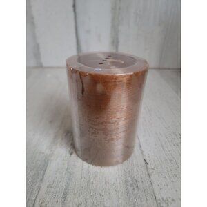 Pier 1 Imports bronze ringed unscented candle